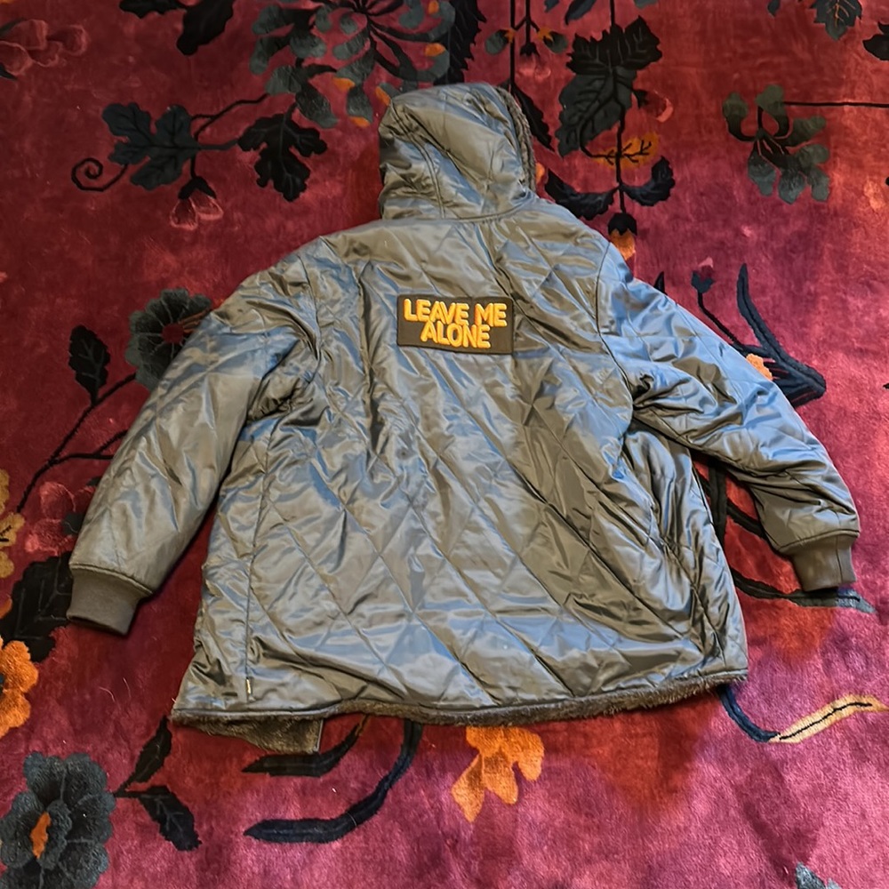 Supreme reversible sherpa work parka Medium